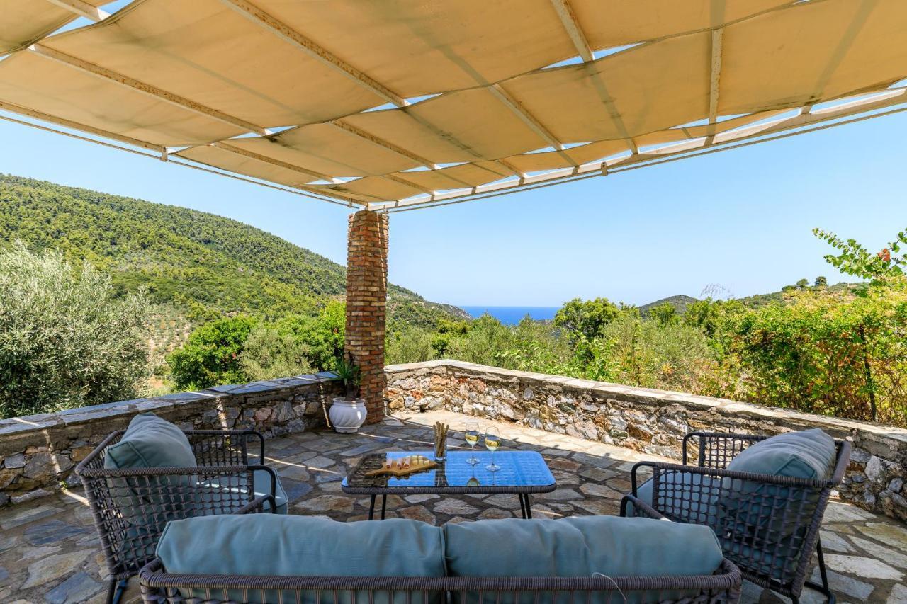 Villa Fotini Kalivi In Raches Panormos  Exterior photo
